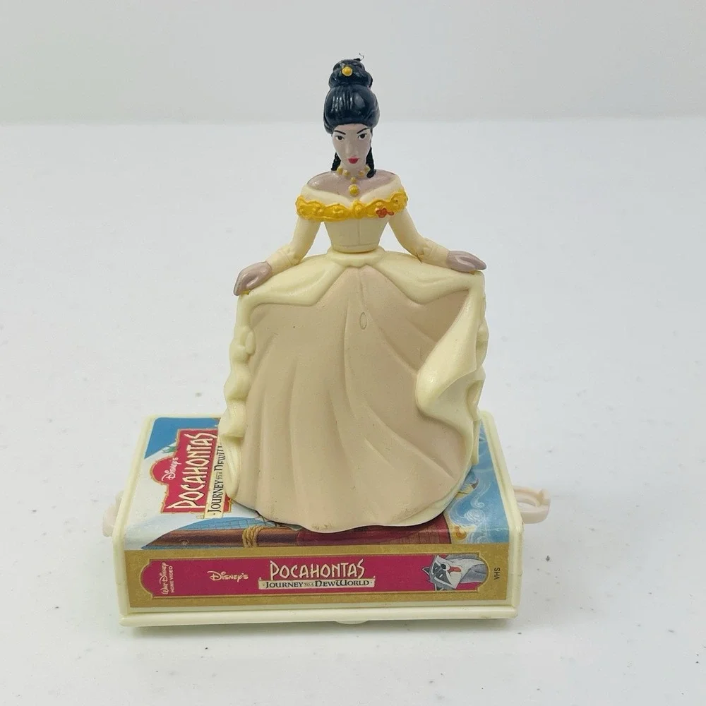 Disney Pocahontas McDonalds Happy Meal Toy Princesses VHS‎ Mobile Train Car
